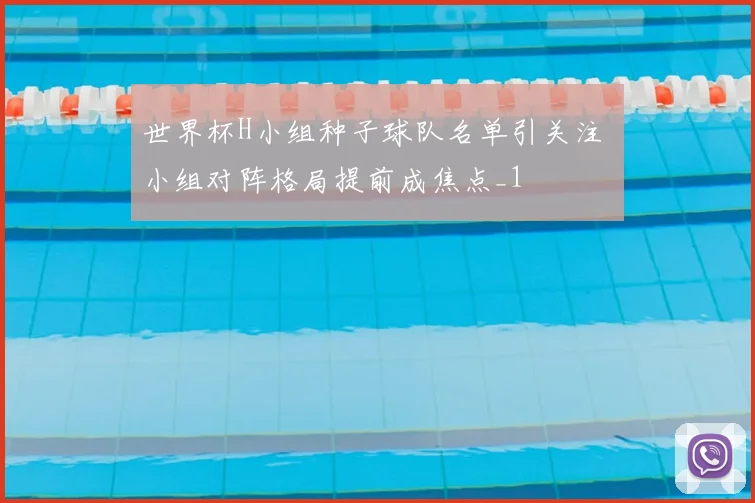 世界杯H小组种子球队名单引关注 小组对阵格局提前成焦点_1